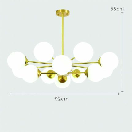 10 lights Sputnik Chandelier Aslam Lighting 04