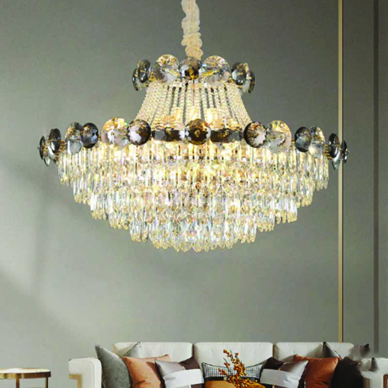Gioro Crystal Chandelier Aslam Lighting 02 Gioro Crystal Chandelier Aslam Lighting 02