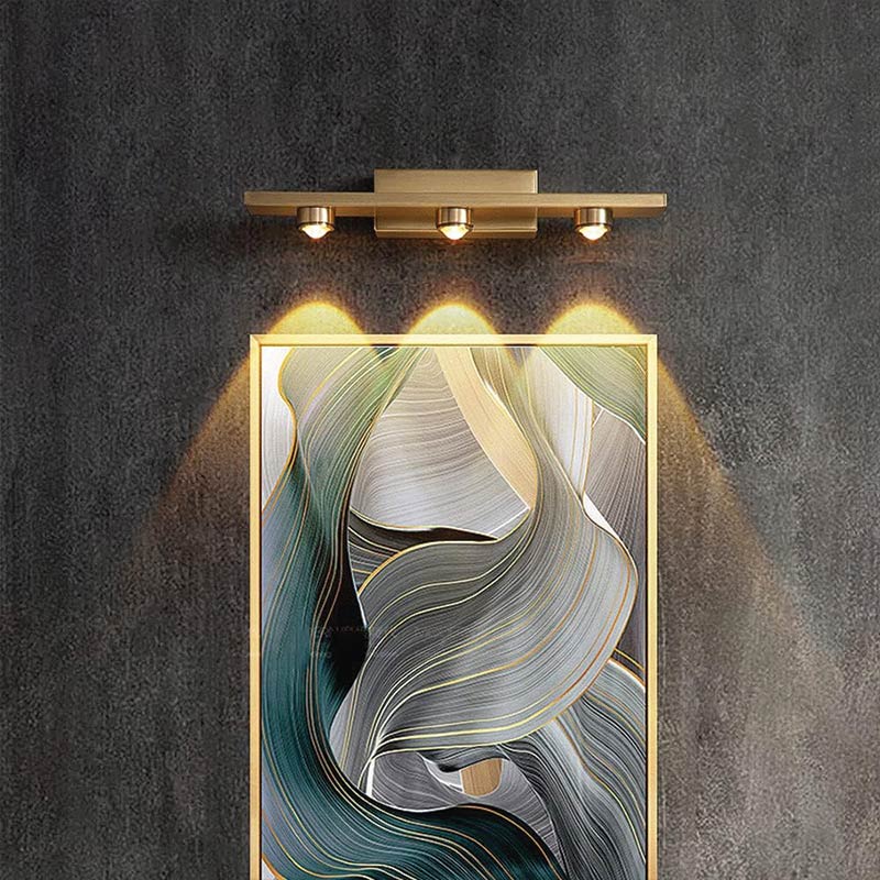 LED Cob Golden Body Wall Light Aslam Lighting 02 LED Cob Golden Body Wall Light Aslam Lighting 02