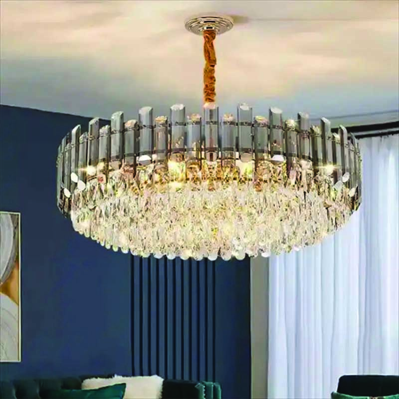 Minimalism Crystal Chandelier Aslam Lighting 01 Minimalism Crystal Chandelier Aslam Lighting 01