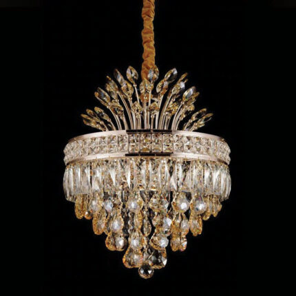Modern Crystal Chandelier Aslam Lighting 01