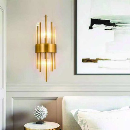 Modern Crystal Wall Sconce Aslam Lighting 02