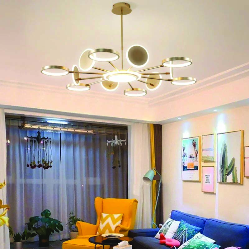 Telescopic Modern Chandelier Aslam Lighting 02 Telescopic Modern Chandelier Aslam Lighting 02