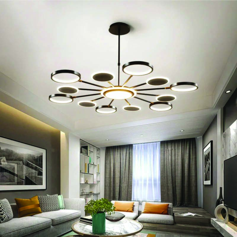 Telescopic Modern Chandelier Aslam Lighting 03 Telescopic Modern Chandelier Aslam Lighting 03
